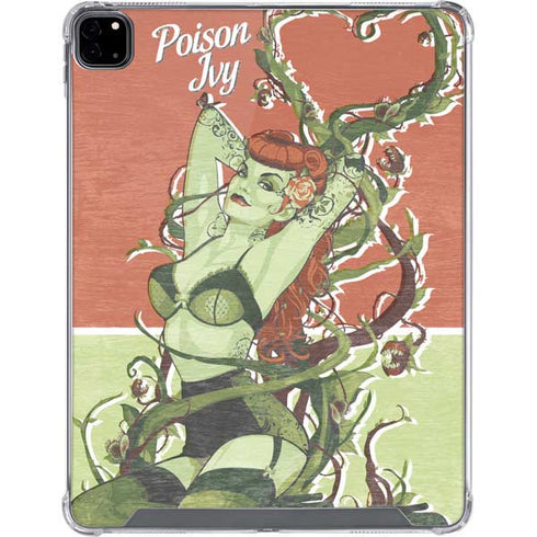 DC Comics Bombshells Poison Ivy iPad Pro 12.9in (2020) Clear Case